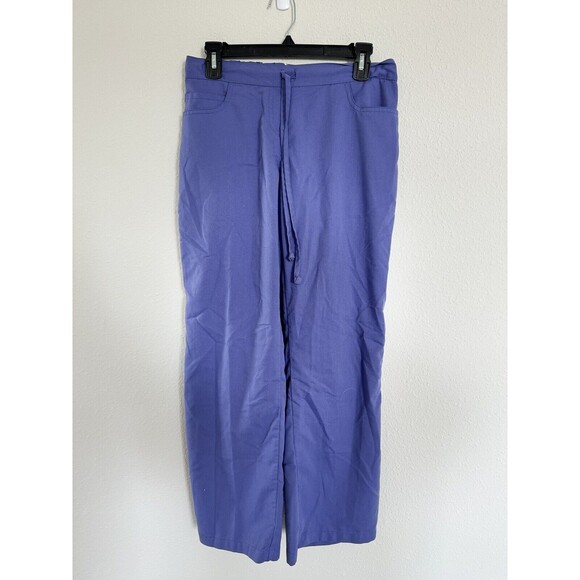 Greys Anatomy By Barco Riley Women’s 5 Pocket Scrub Pants Petite S Ceil Blue - Picture 1 of 5